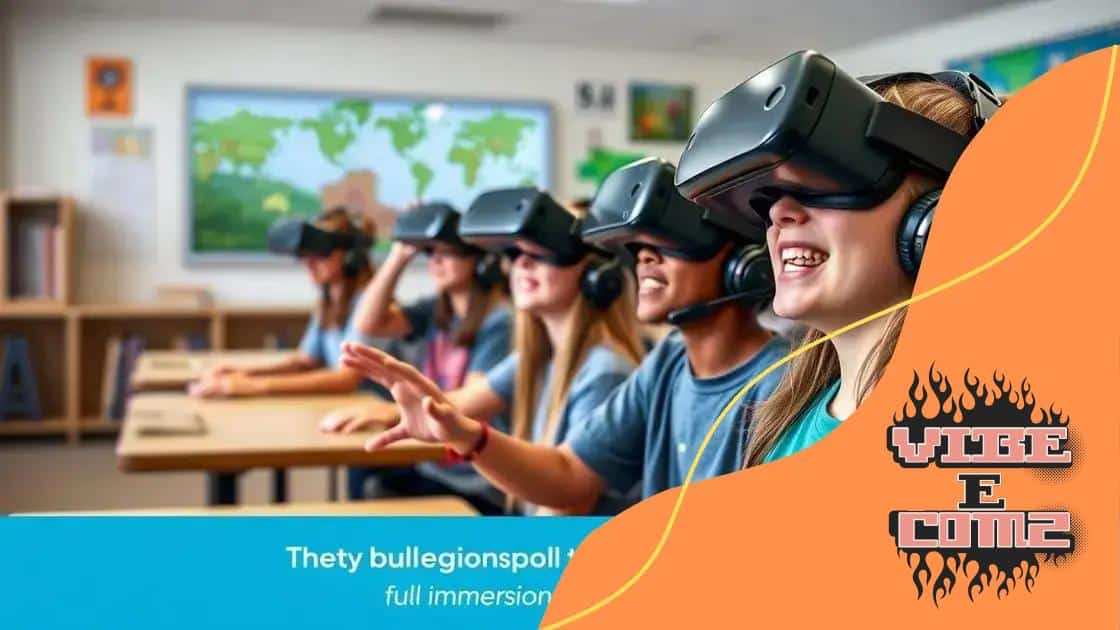 Practical applications of VR in classrooms
