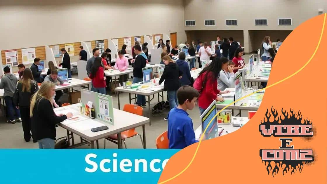 How to organize a successful science fair