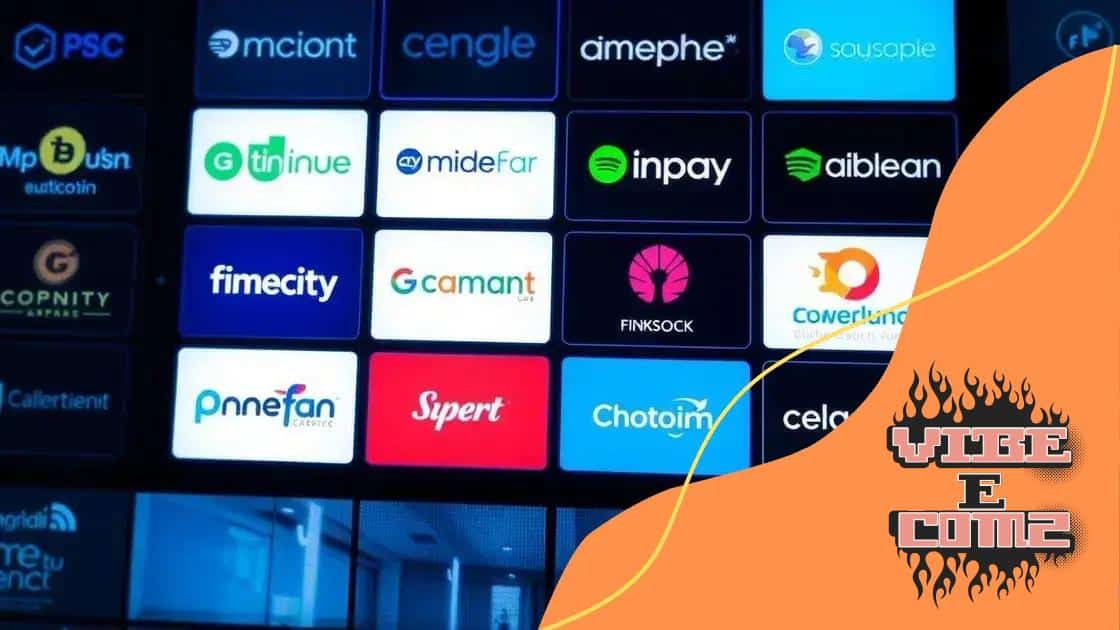 Key players in the fintech landscape