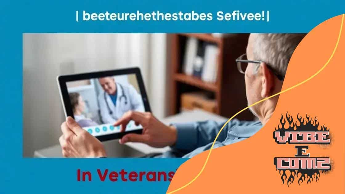 Technological advancements in veterans