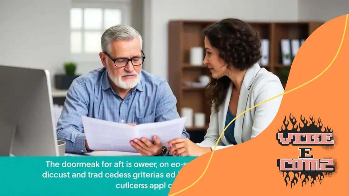 Eligibility requirements for tax credits