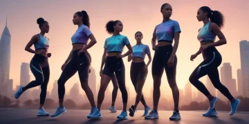Futuristic Nike membership program with exclusive perks and early access in 2025