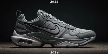 Futuristic NIKE sneaker, symbolizing upcoming 2026 limited edition collaborations