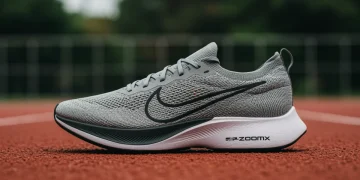 2026 Nike ZoomX Invincible Run Flyknit 3 running shoe on a track